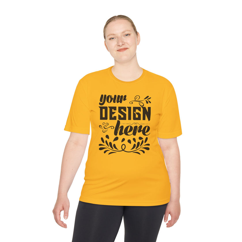 Customizable Sport Tek ST350 Unisex Moisture Wicking Tee Regular Fit