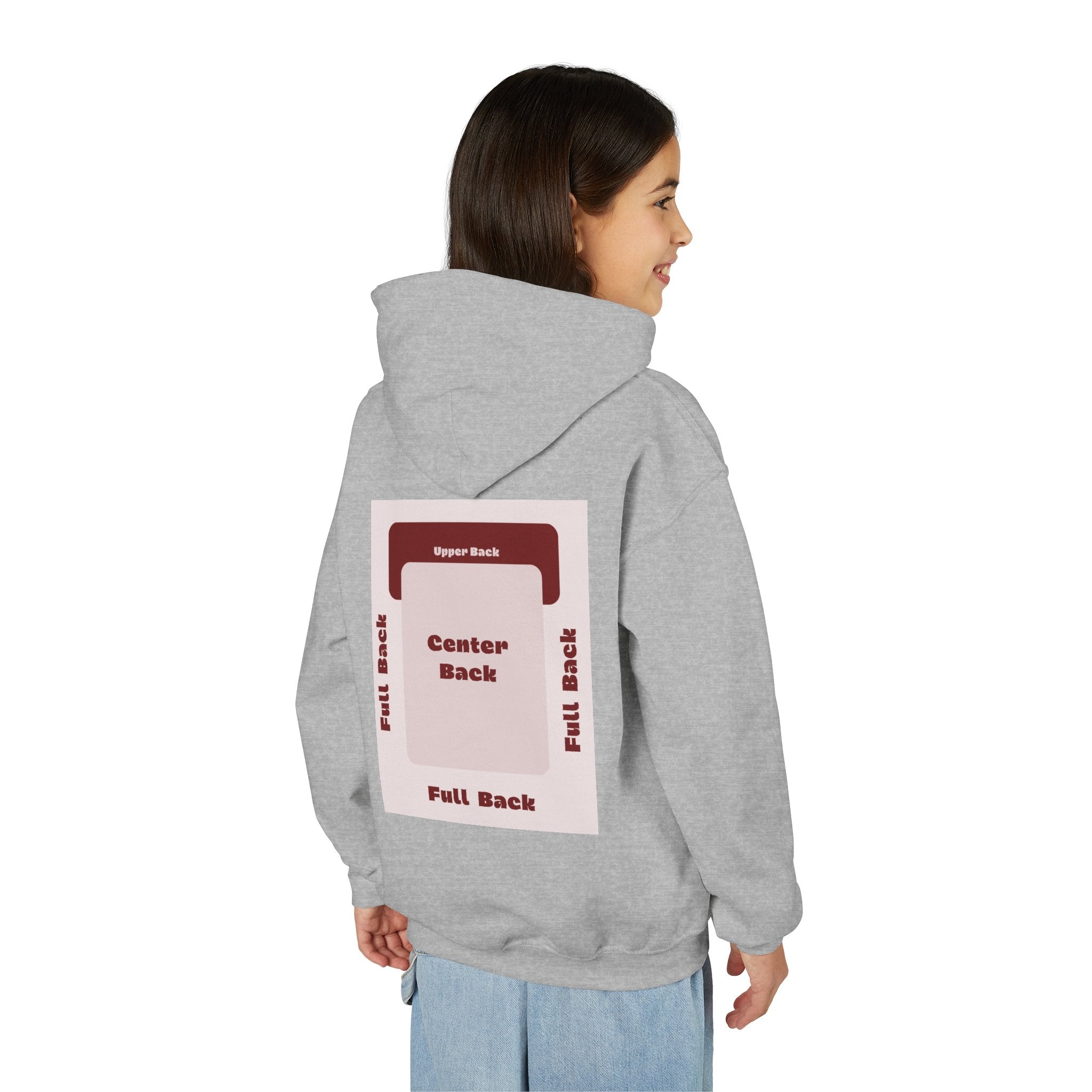 Customizable Gildan 18500B Youth Heavy Blend Hooded Sweatshirt