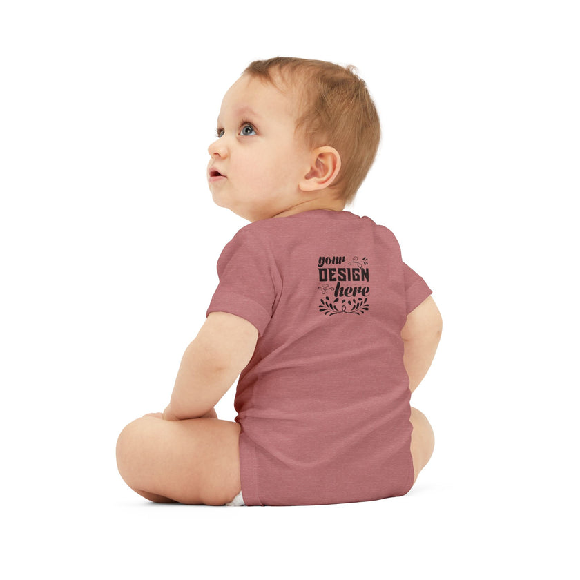Customizable Bella+Canvas 100B Infant Jersey One Piece Bodysuit