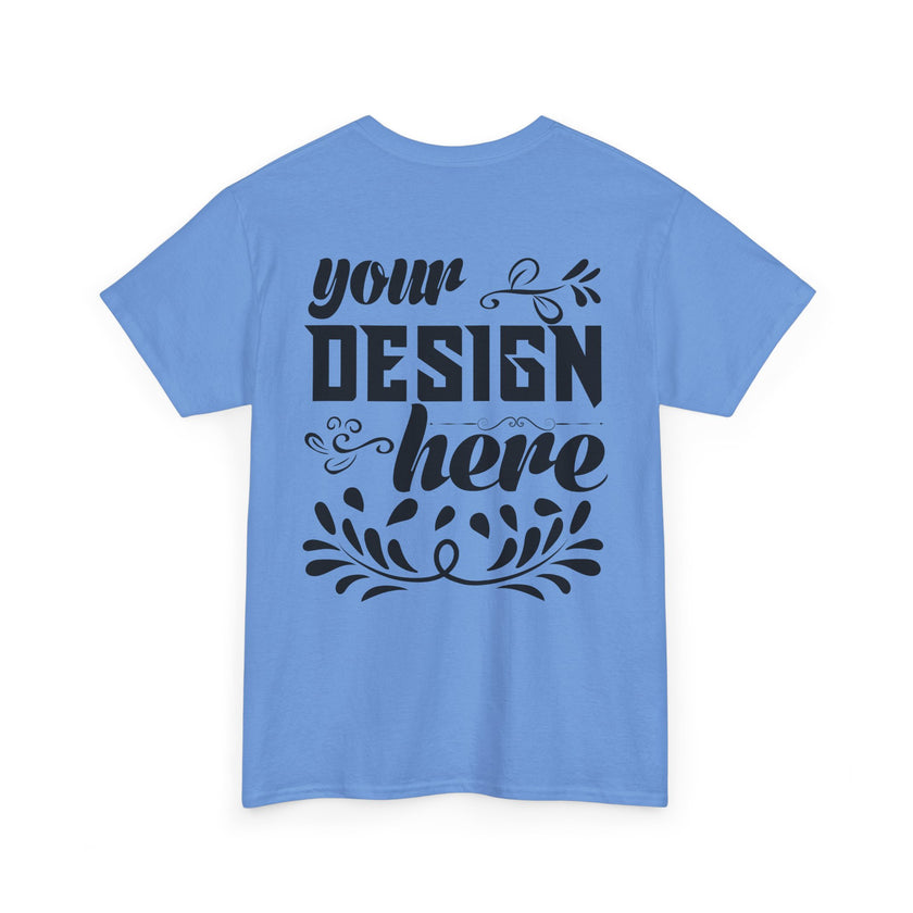 Customizable Gildan 5000 Unisex Heavy Cotton T-Shirt Classic Fit