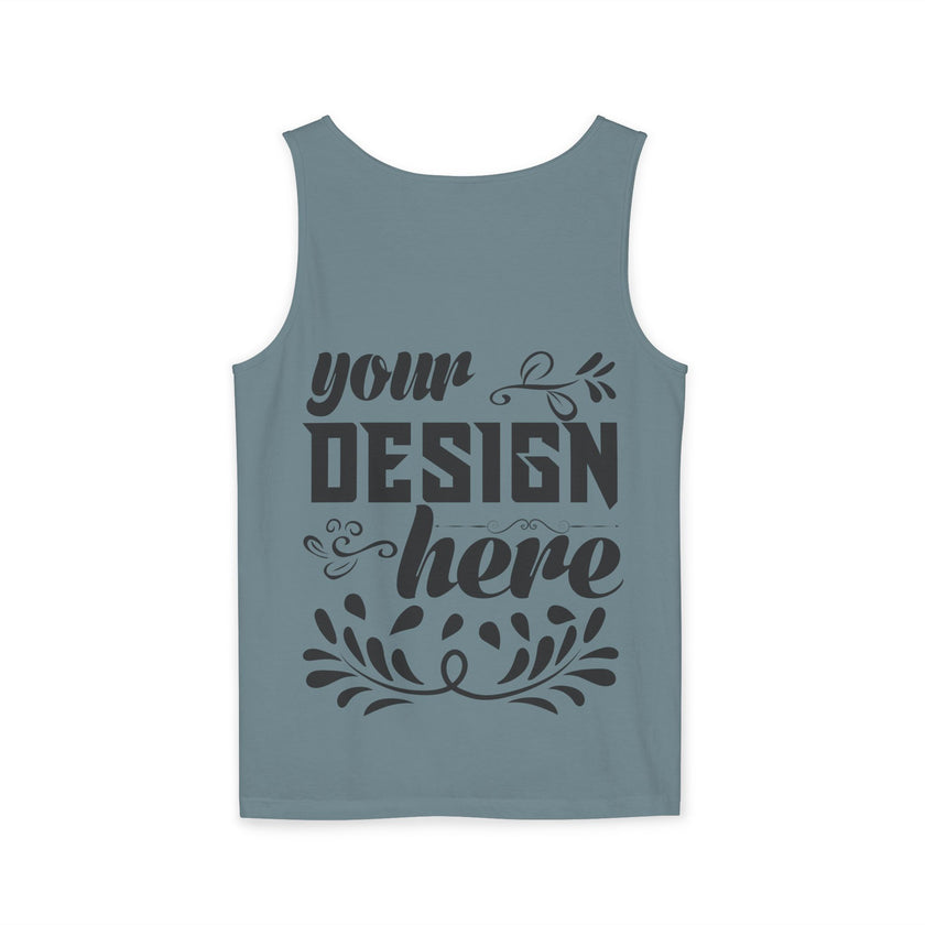 Customizable  Comfort Colors 9360  Unisex Garment Dyed Tank Top