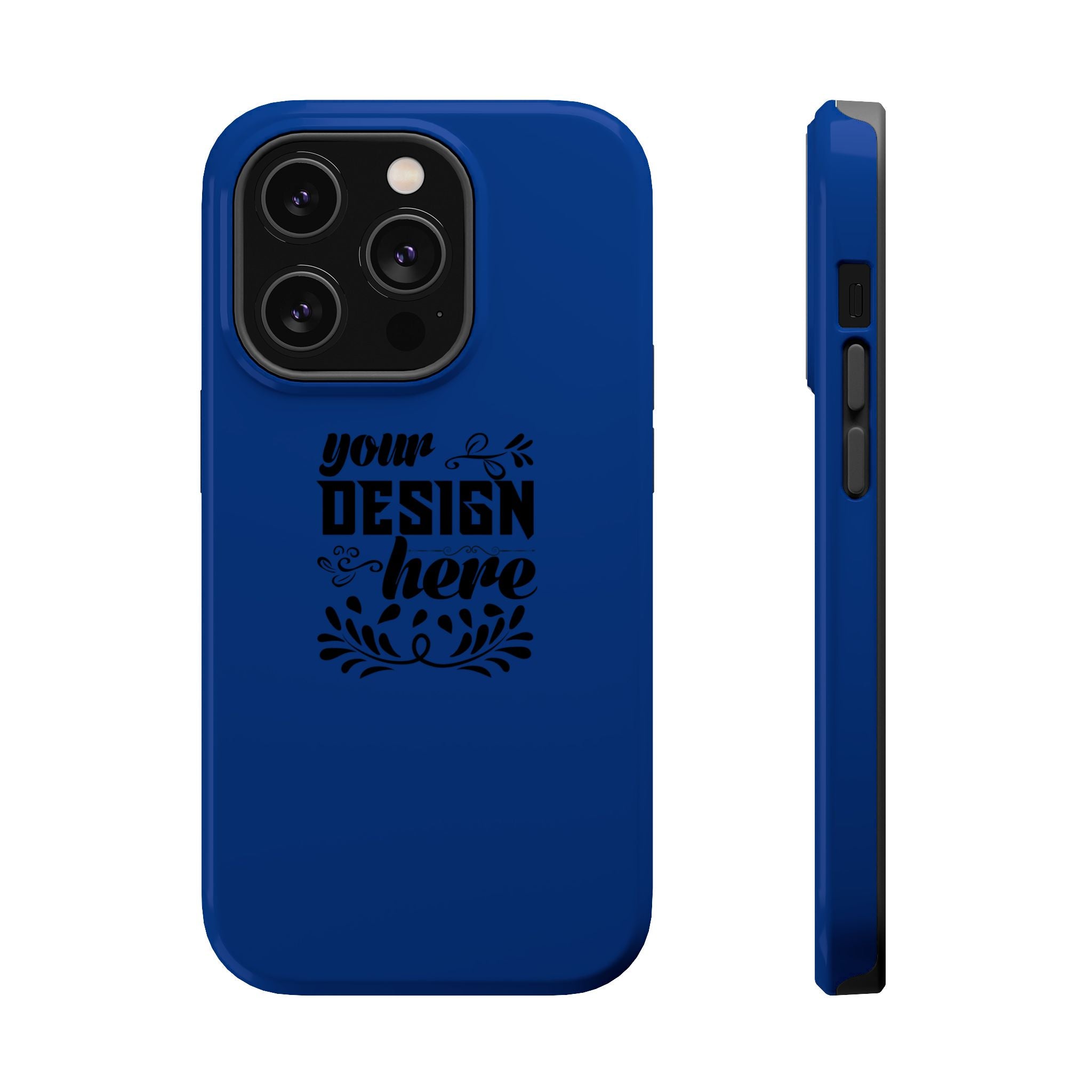 Customizable Magnetic Impact Resistant Phone Case Dual Layer Full Wrap