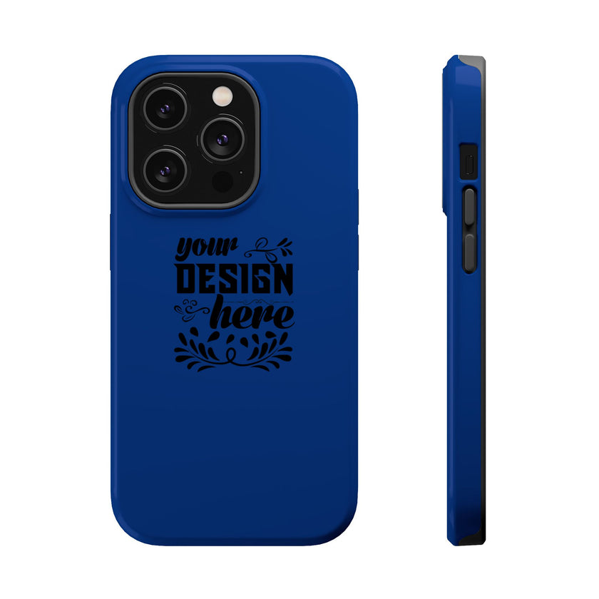 Customizable Magnetic Impact Resistant Phone Case Dual Layer Full Wrap