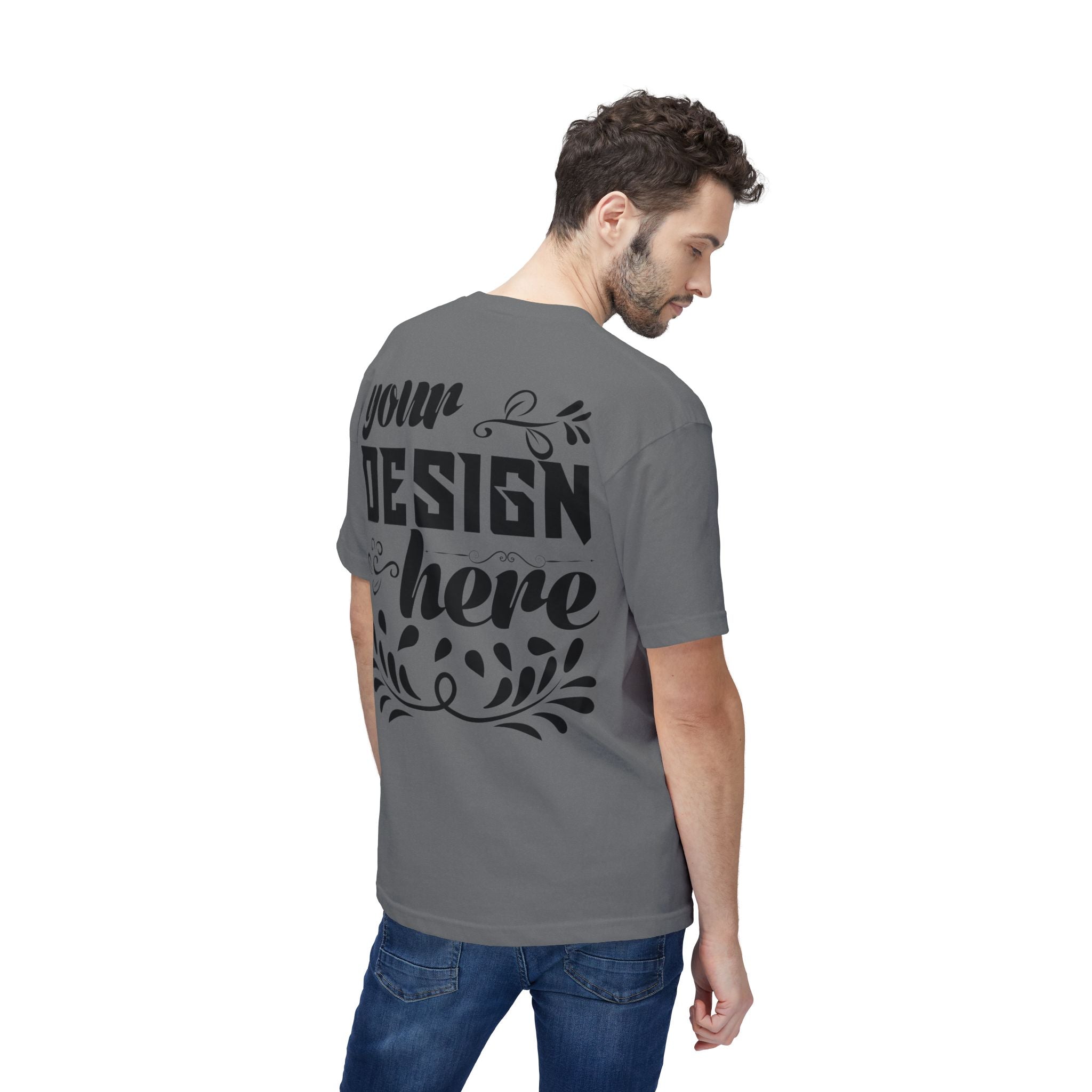 Customizable Bayside 5040 Unisex Midweight T-Shirt Made in US