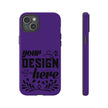 Customizable Tough Dual Layer Phone Case Polycarbonate TPU Liner Protective