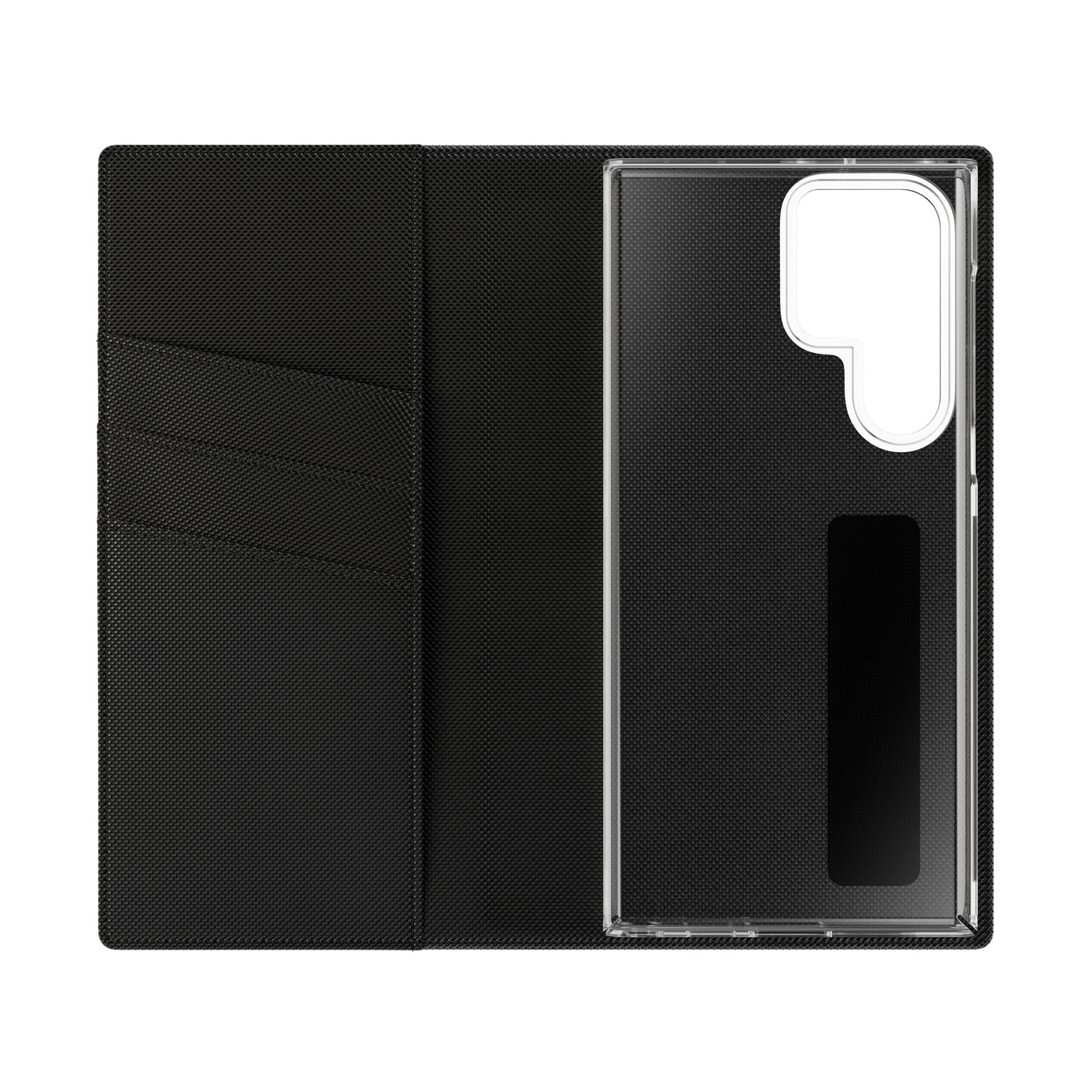 Customizable Flip Folio Phone Case With Card Slots Stand And Elastic Strap