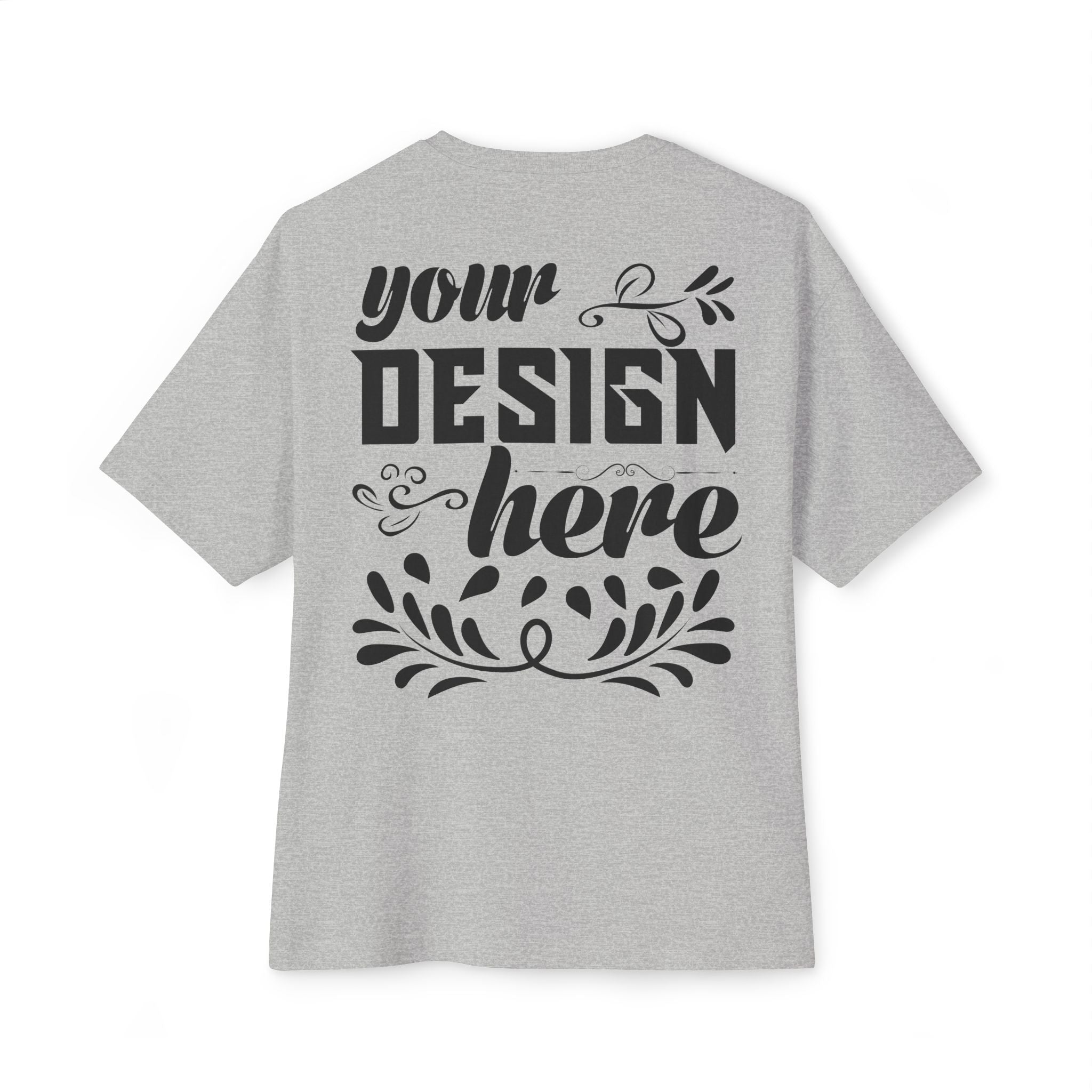 Customizable Bella+Canvas 3010 Unisex Oversized Boxy Tee Cotton