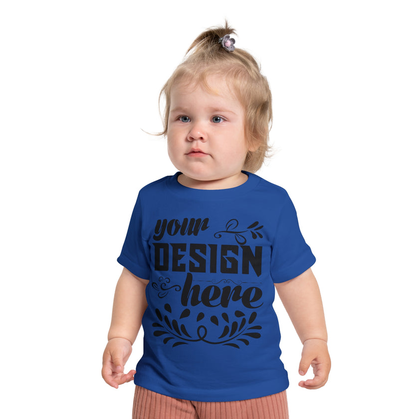Customizable Bella+Canvas 3001B Baby Short Sleeve T-Shirt