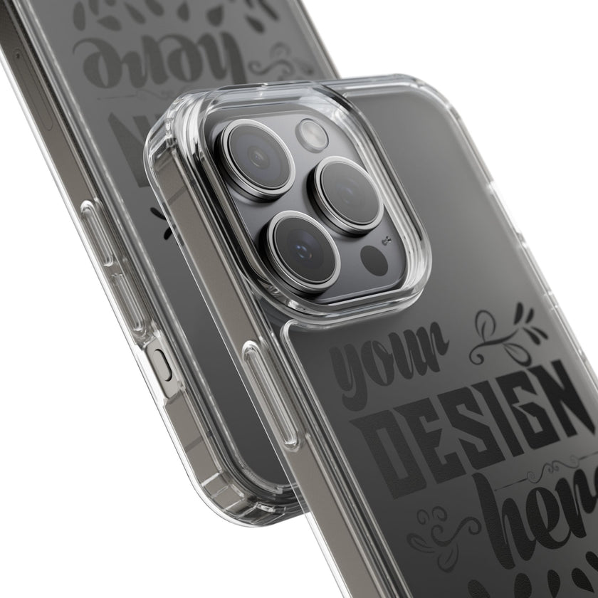 Customizable Clear Phone Case Slim Lightweight Scratch Resistant Protection