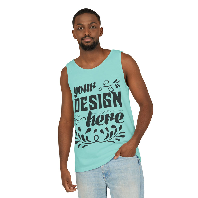 Customizable  Comfort Colors 9360  Unisex Garment Dyed Tank Top