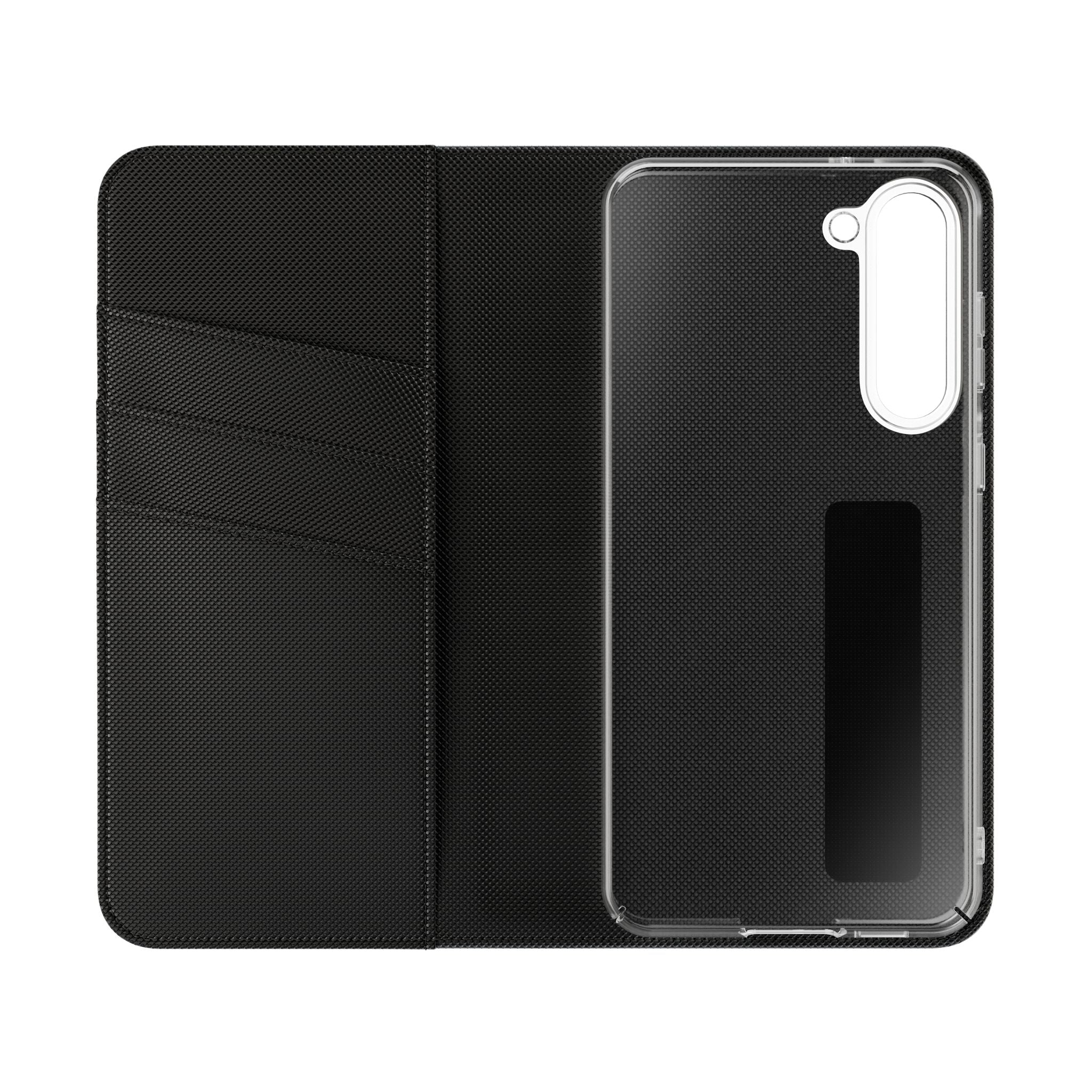 Customizable Flip Folio Phone Case With Card Slots Stand And Elastic Strap