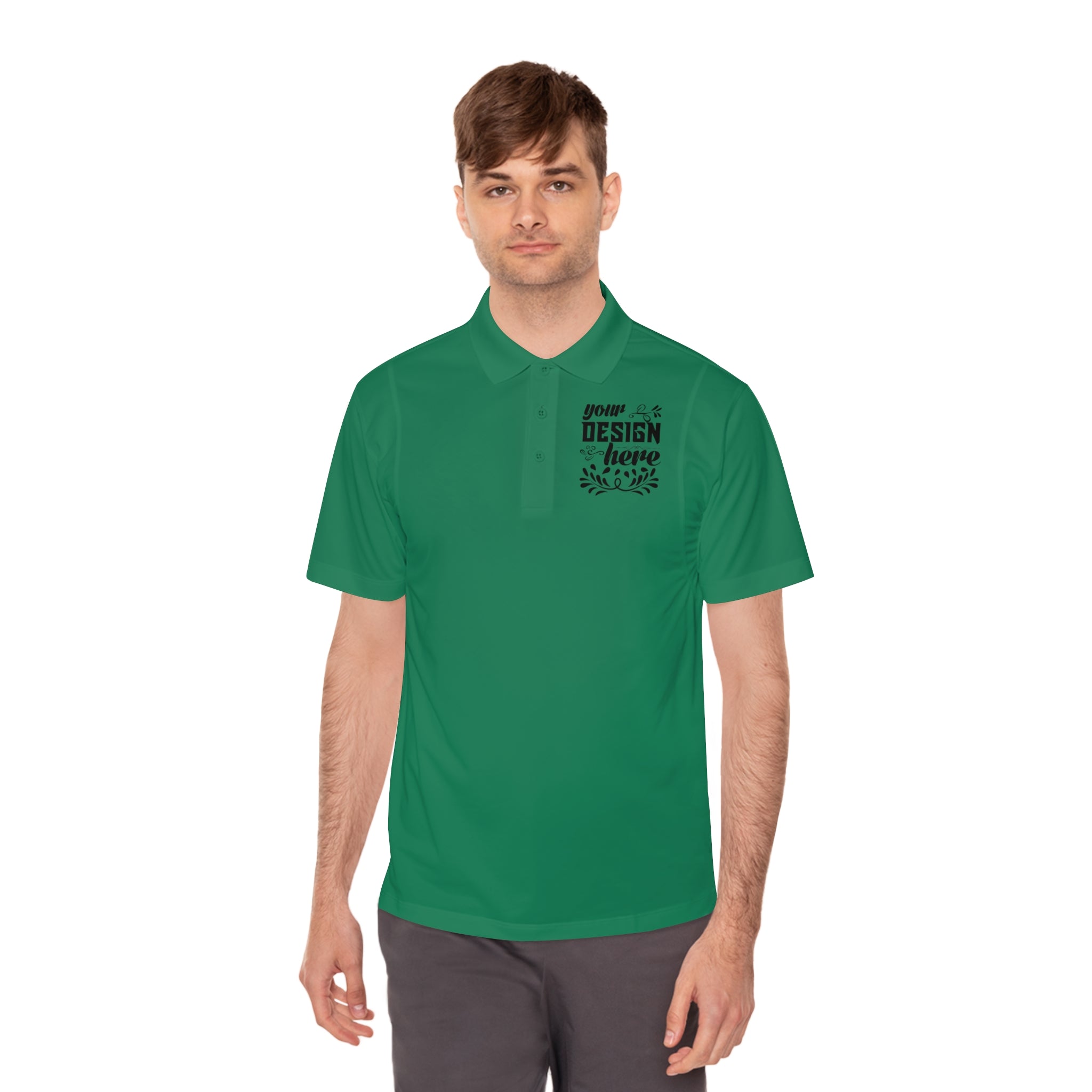 Customizable Sport-Tek ST650 Men's Sport Polo Shirt Regular Fit