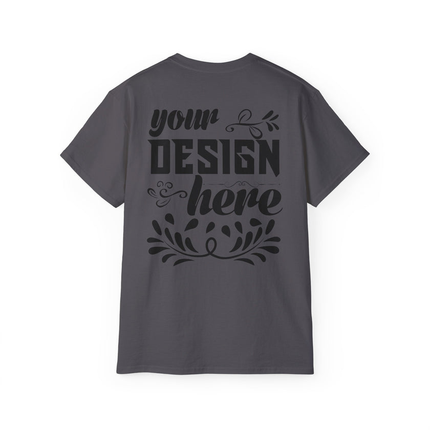 Customizable Gildan 2000 Unisex Ultra Cotton Crew Neck T-Shirt