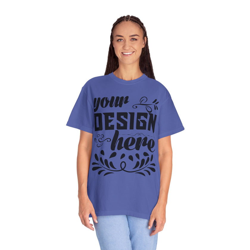 Customizable Comfort Colors 1717 Unisex Garment-Dyed T-Shirt