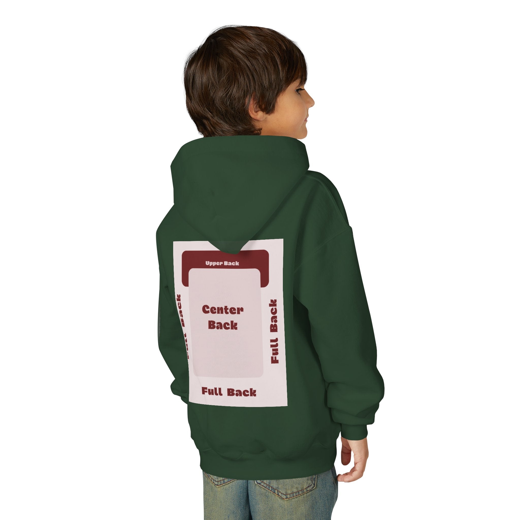 Customizable Gildan 18500B Youth Heavy Blend Hooded Sweatshirt