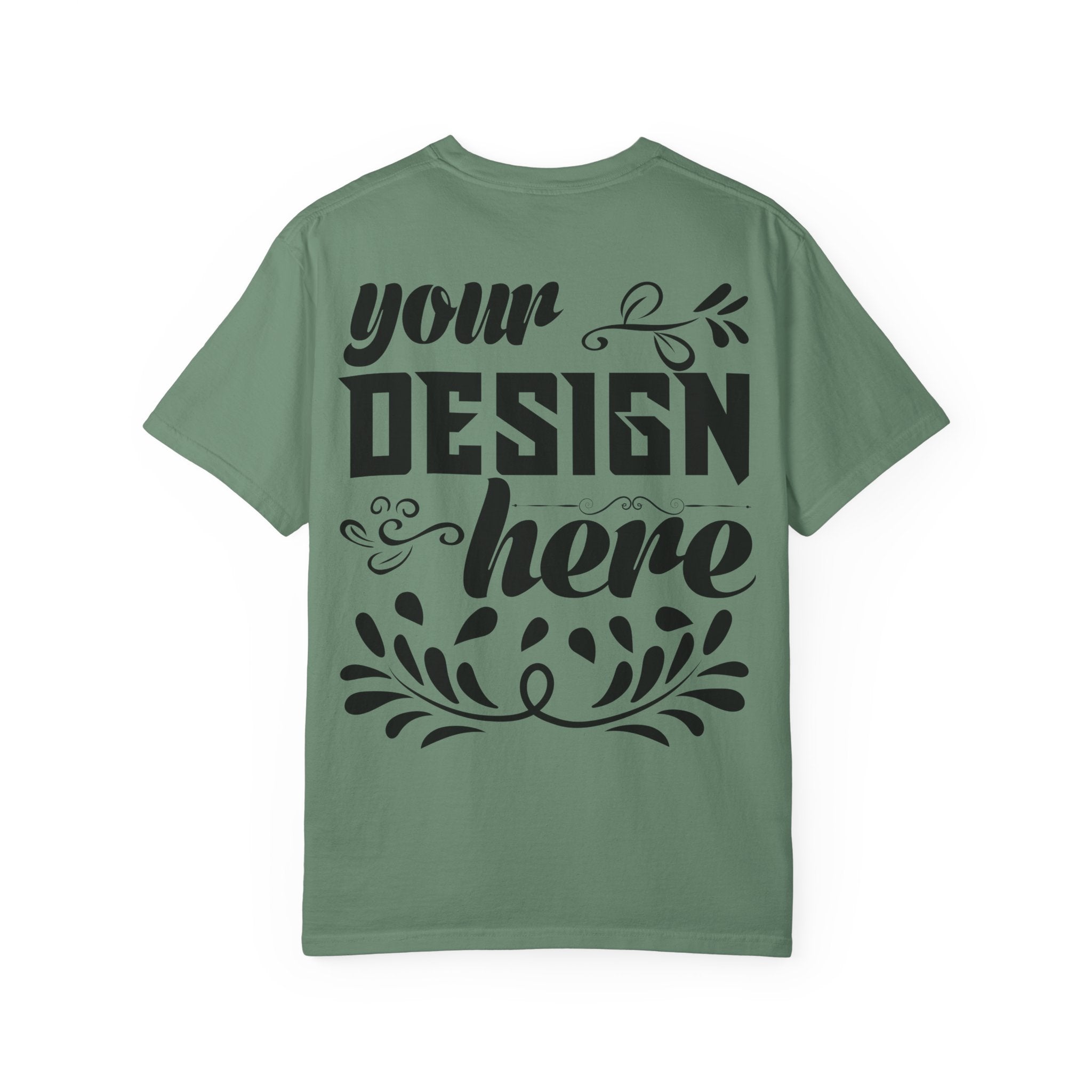 Customizable Comfort Colors 1717 Unisex Garment-Dyed T-Shirt