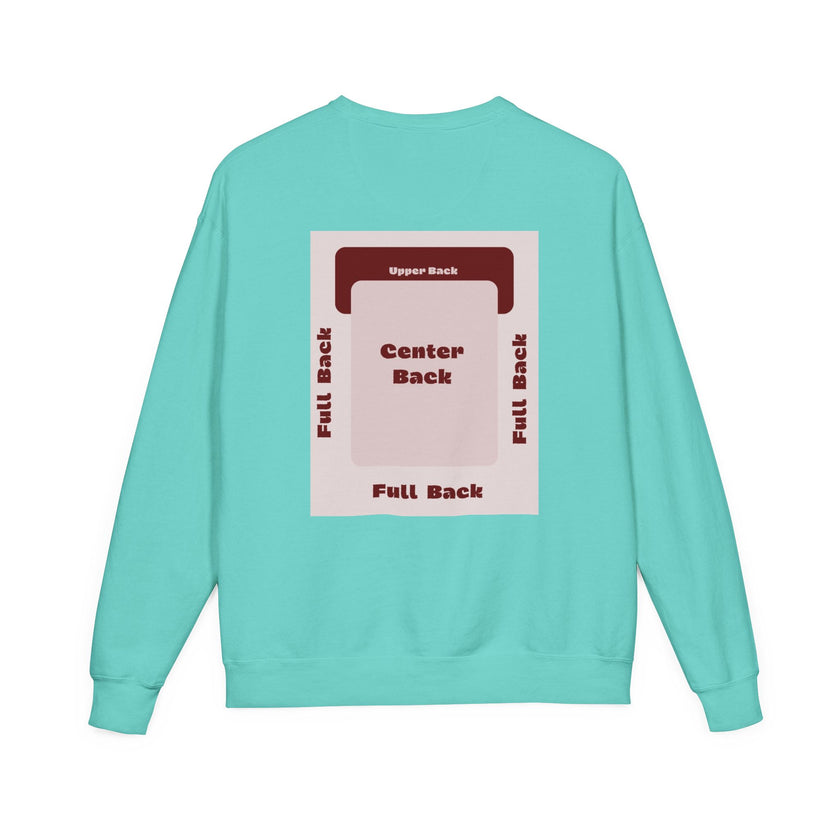 Customizable Hanes GDH400 Unisex Garment Dyed Crewneck Sweatshirt