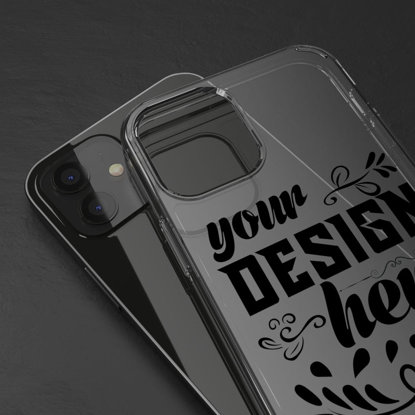 Customizable Clear Phone Case Slim Lightweight Scratch Resistant Protection