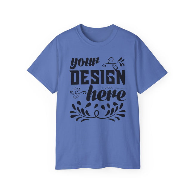 Customizable Gildan 2000 Unisex Ultra Cotton Crew Neck T-Shirt