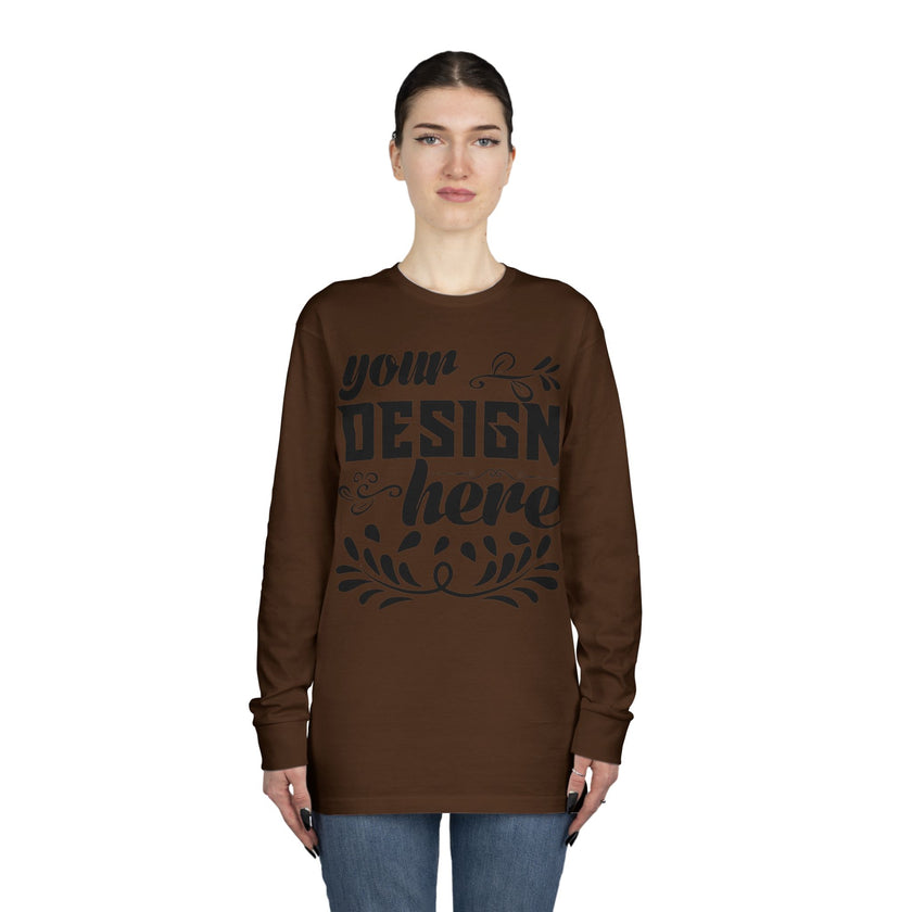 Customizable Lane Seven LS15009 Unisex Long Sleeve Crewneck Tee
