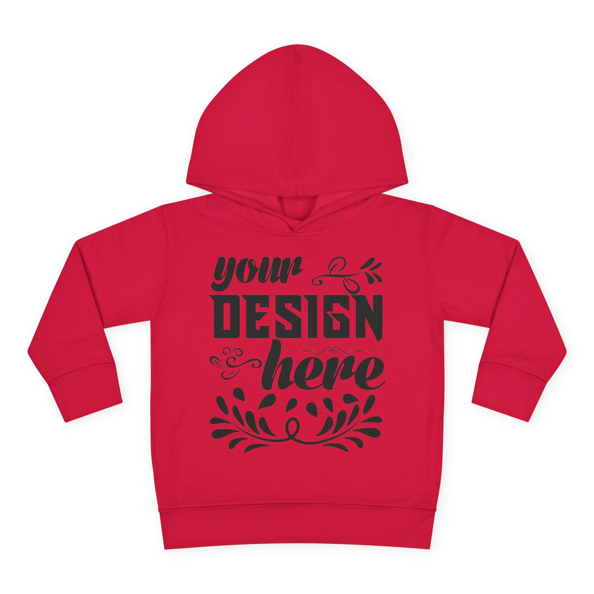 Customizable Rabbit Skins Toddler Pullover Fleece Hoodie DTG