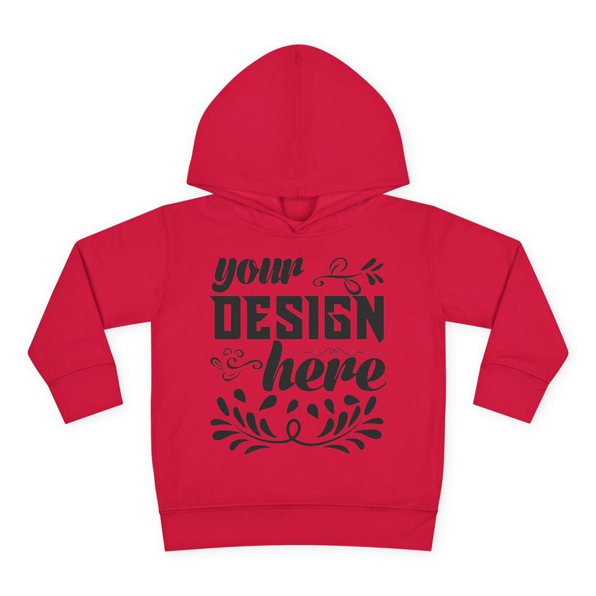 Customizable Rabbit Skins Toddler Pullover Fleece Hoodie DTG