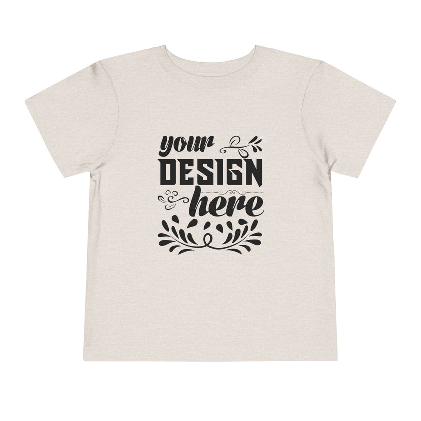 Customizable Bella+Canvas 3001T Toddler Short Sleeve T-Shirt Jersey