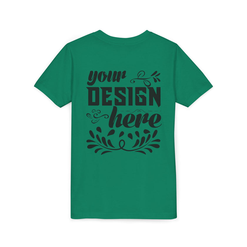 Customizable Bella+Canvas 3001Y Youth Short Sleeve T-Shirt Premium Fit