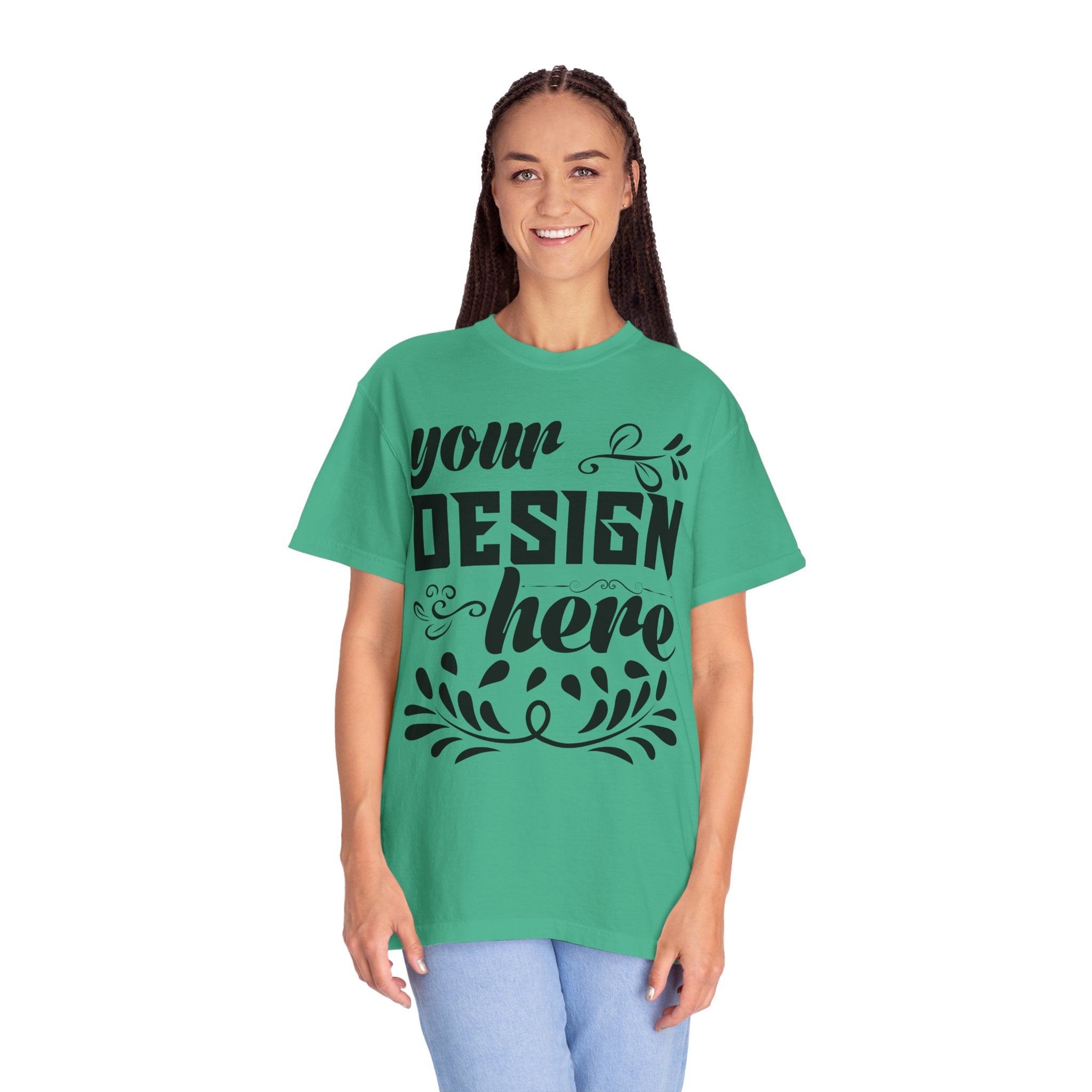 Customizable Comfort Colors 1717 Unisex Garment-Dyed T-Shirt