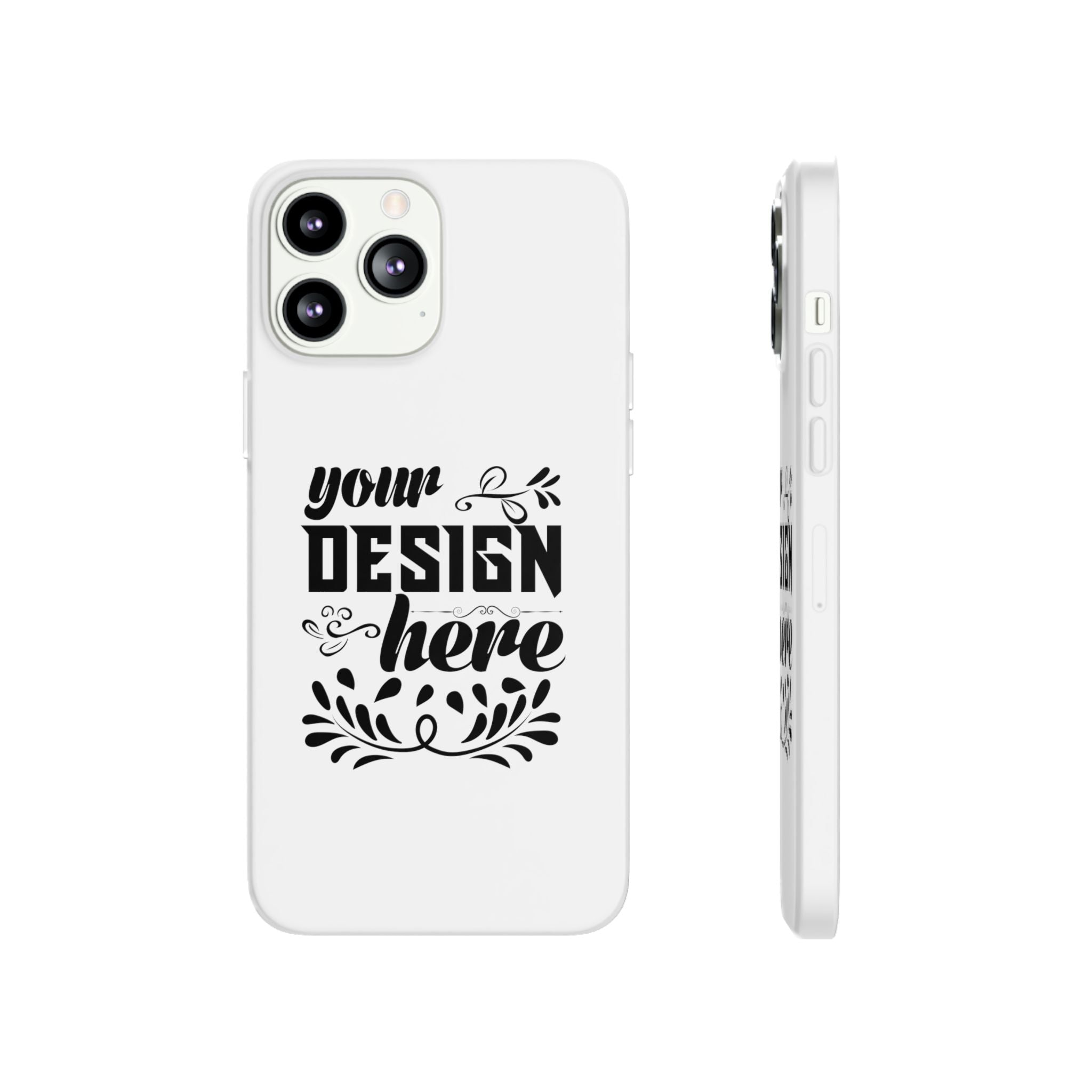 Customizable Flexi TPU Phone Case Slim Matte Protective Cover