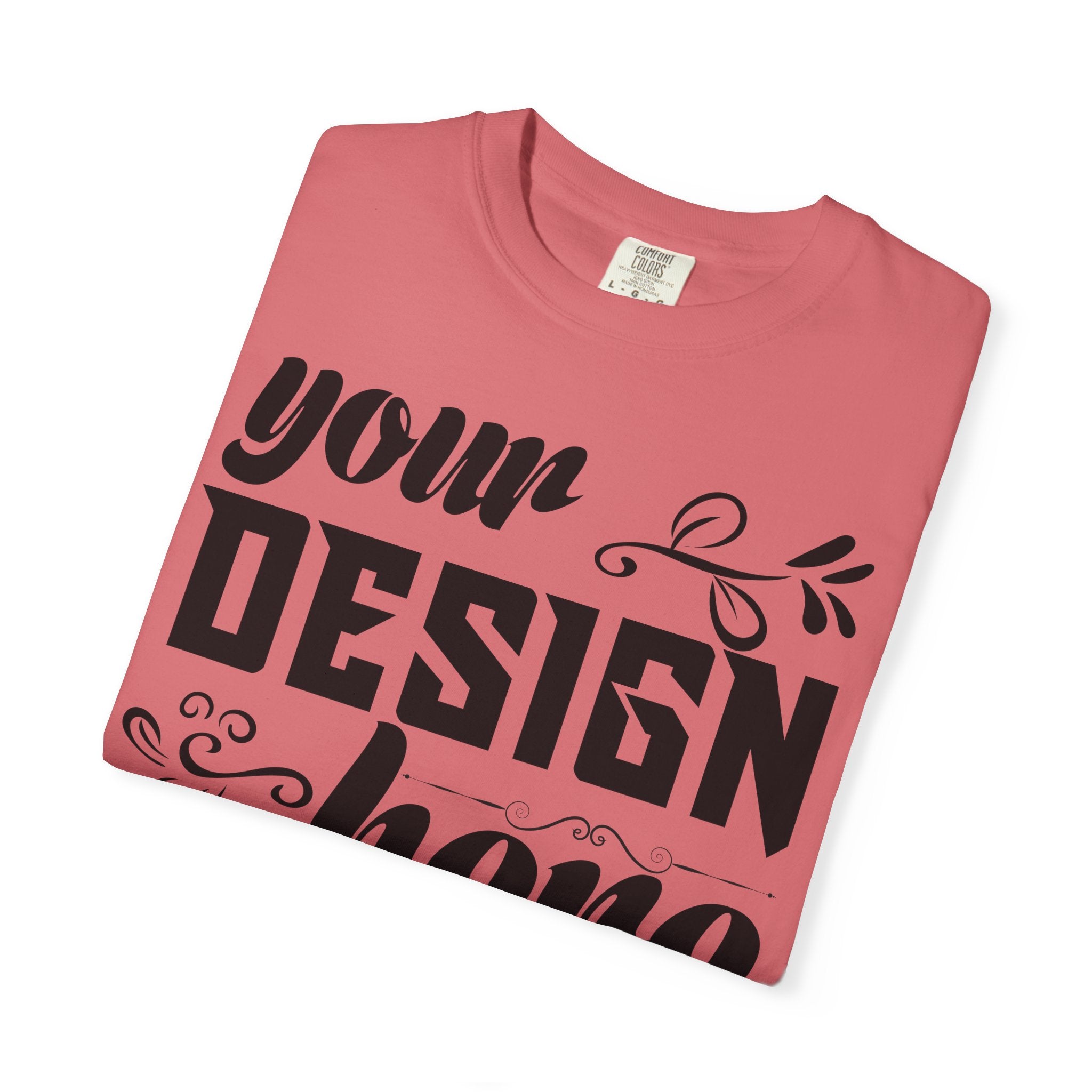 Customizable Comfort Colors 1717 Unisex Garment-Dyed T-Shirt