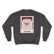 Customizable Champion S600 Crewneck Sweatshirt DTG Print