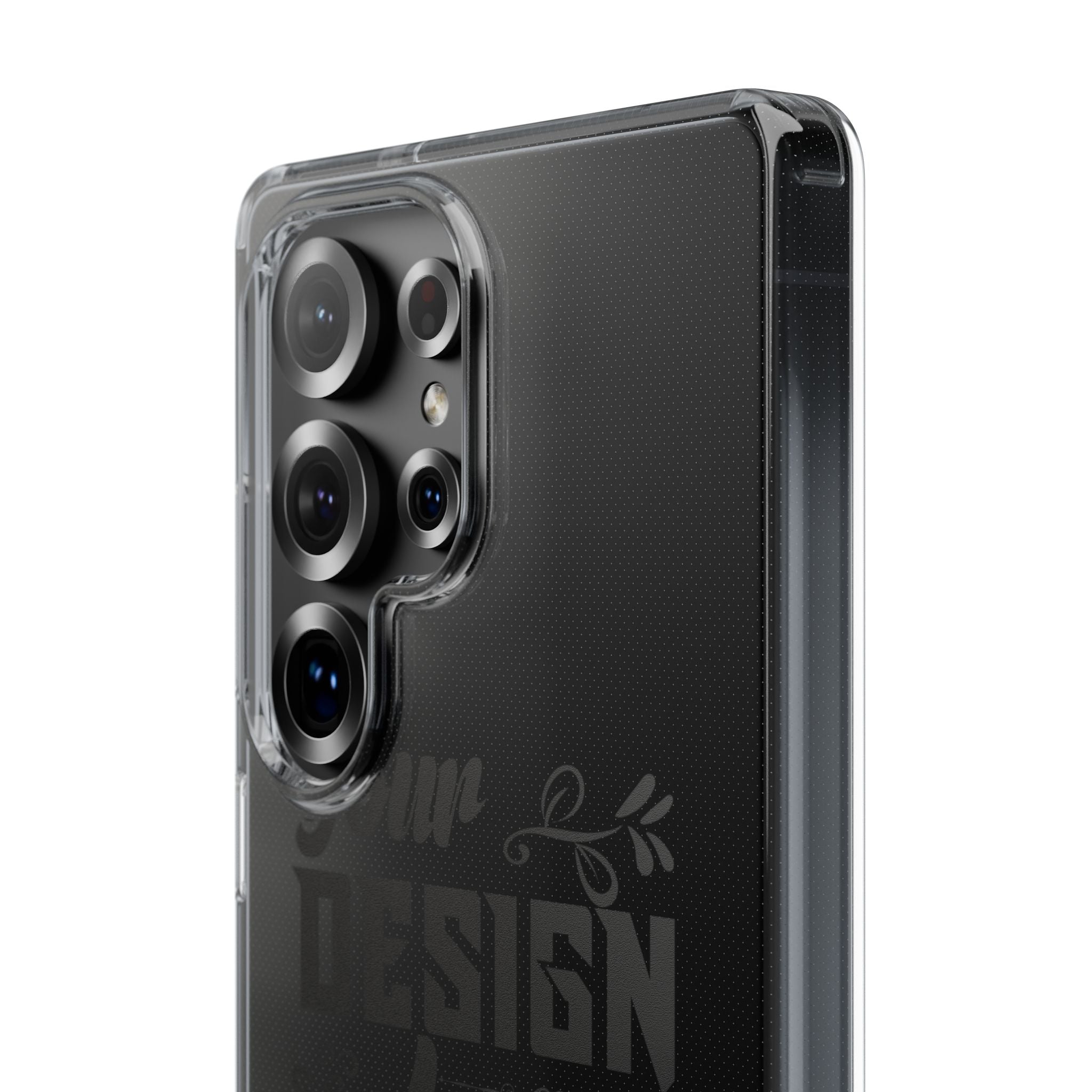 Customizable Clear Impact Resistant Phone Case With TPU Sides Wireless Ready