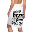 Customizable Women’s Pencil Skirt AOP Stretch Mid Waist Fit Clean Silhouette