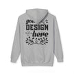 Customizable Bayside 960 Unisex Heavyweight Hooded Sweatshirt Made in US