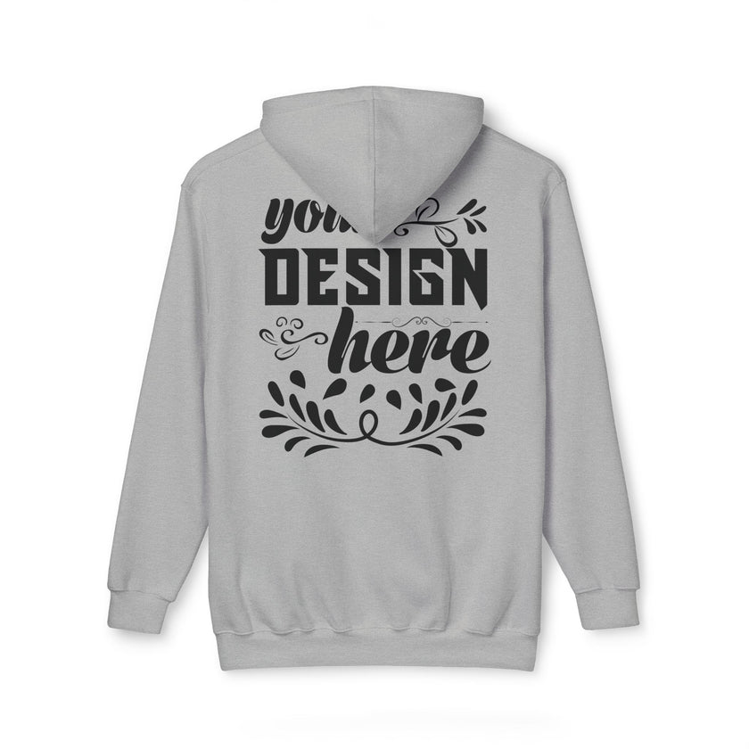 Customizable Bayside 960 Unisex Heavyweight Hooded Sweatshirt Made in US