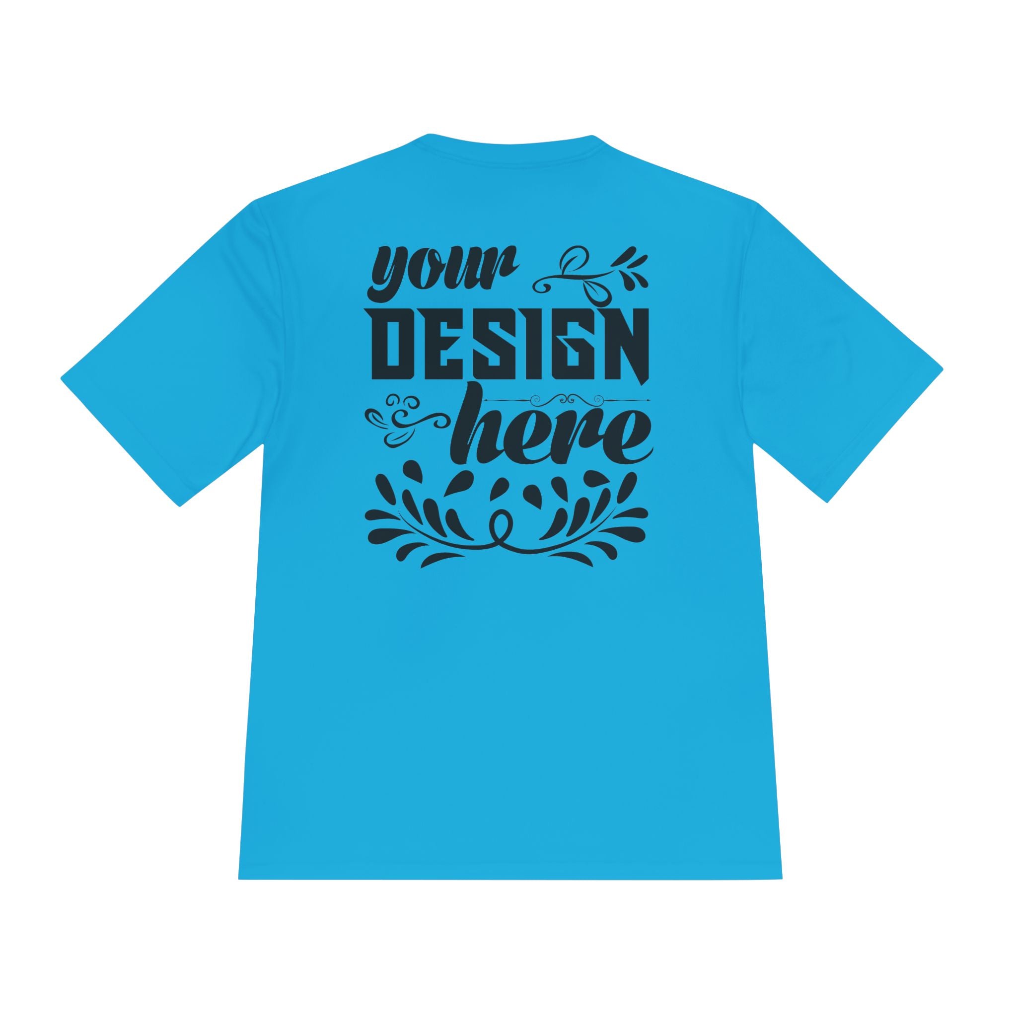 Customizable Sport Tek ST350 Unisex Moisture Wicking Tee Regular Fit