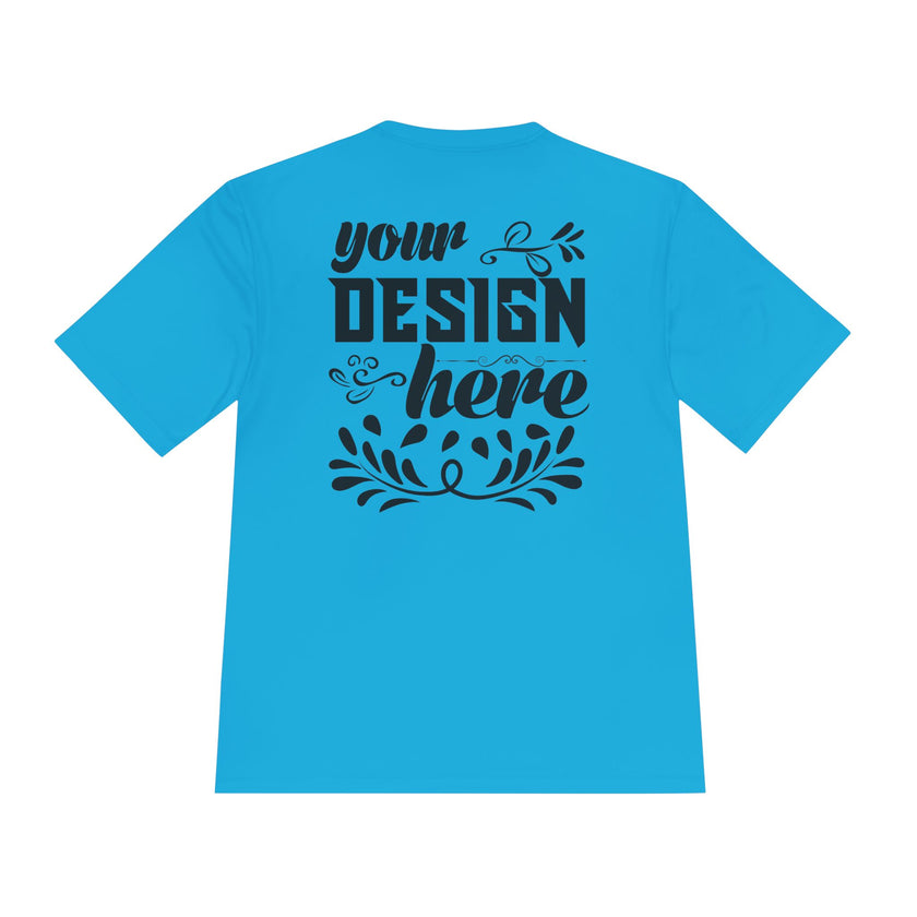 Customizable Sport Tek ST350 Unisex Moisture Wicking Tee Regular Fit