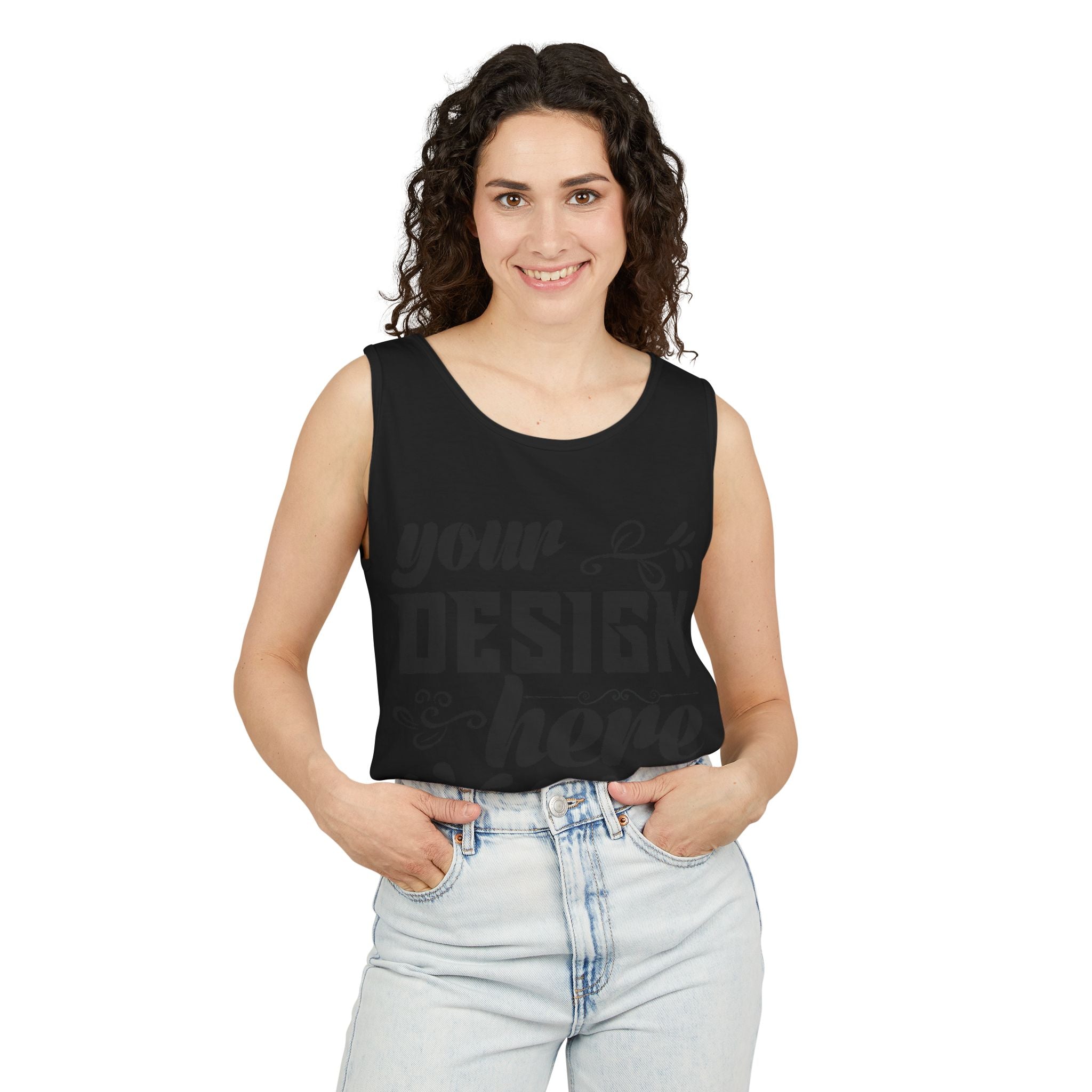 Customizable  Comfort Colors 9360  Unisex Garment Dyed Tank Top