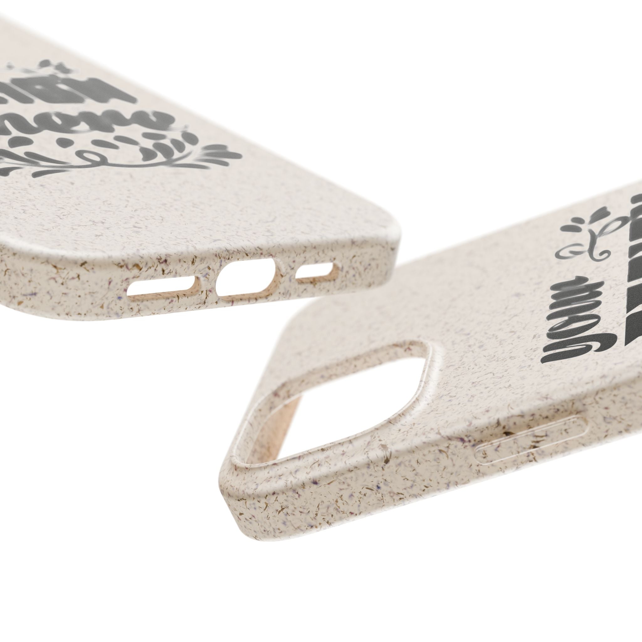 Customizable Biodegradable Phone Case Matte Finish Wireless Charging