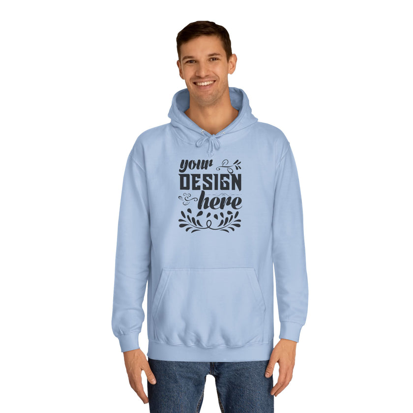Customizable AWDis JH001 Unisex College Hoodie