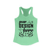 Customizable Next Level 1533 Womens Ideal Racerback Tank