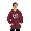 Gildan 18500 Unisex  Hooded Sweatshirt | Love Never Hurts Graphic Print