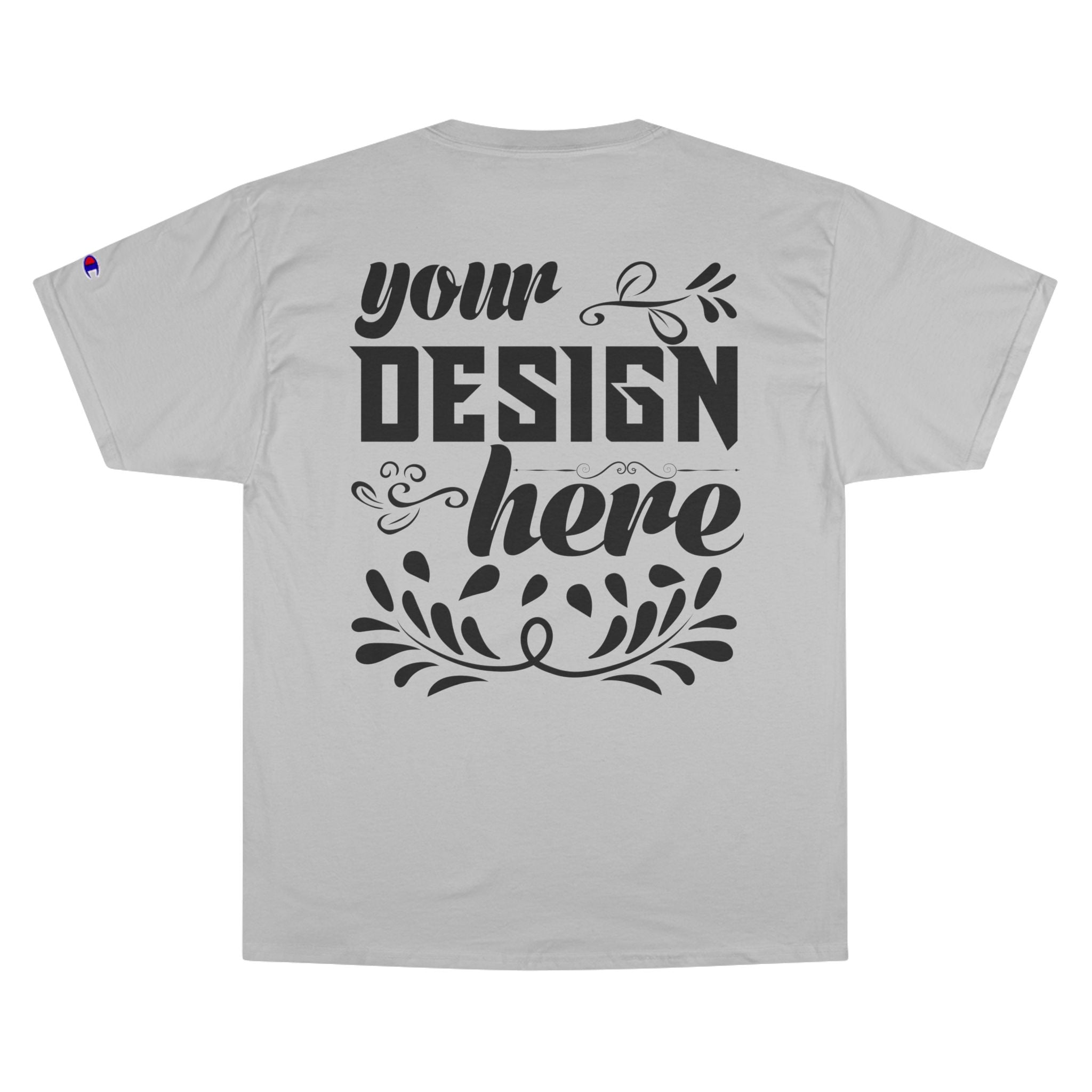 Customizable Champion T425 Unisex Cotton T-Shirt Classic Fit