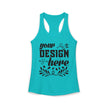 Customizable Next Level 1533 Womens Ideal Racerback Tank