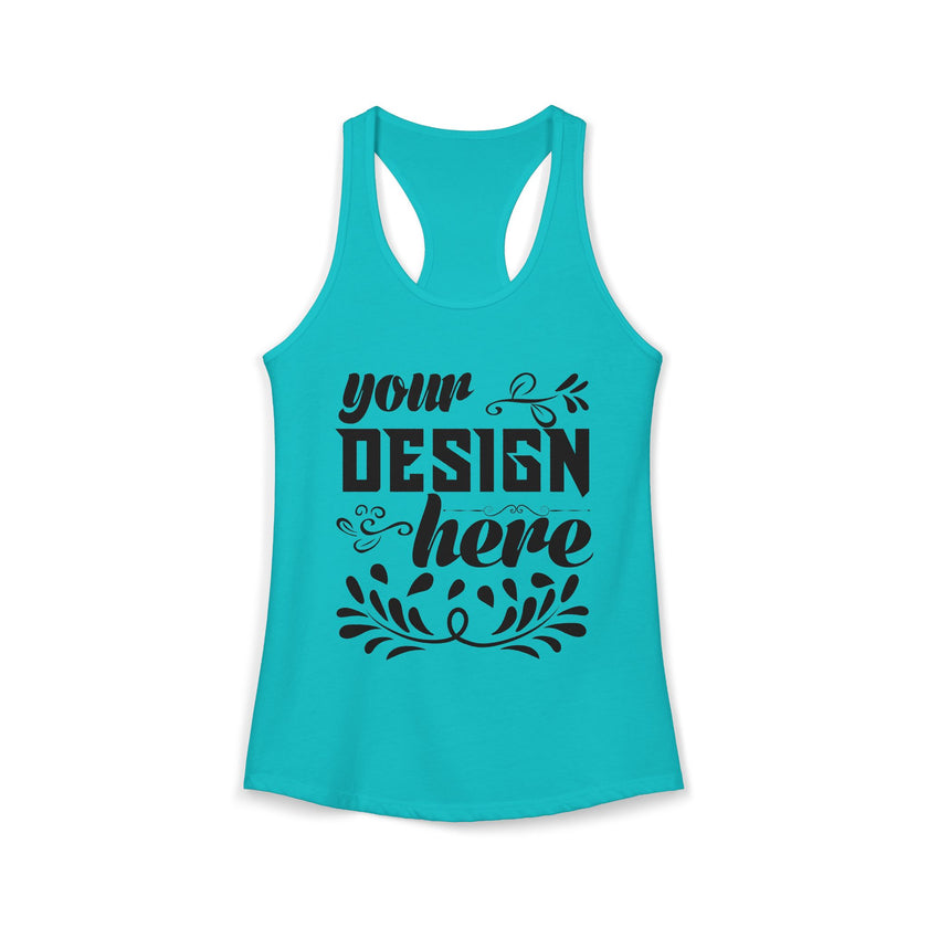 Customizable Next Level 1533 Womens Ideal Racerback Tank