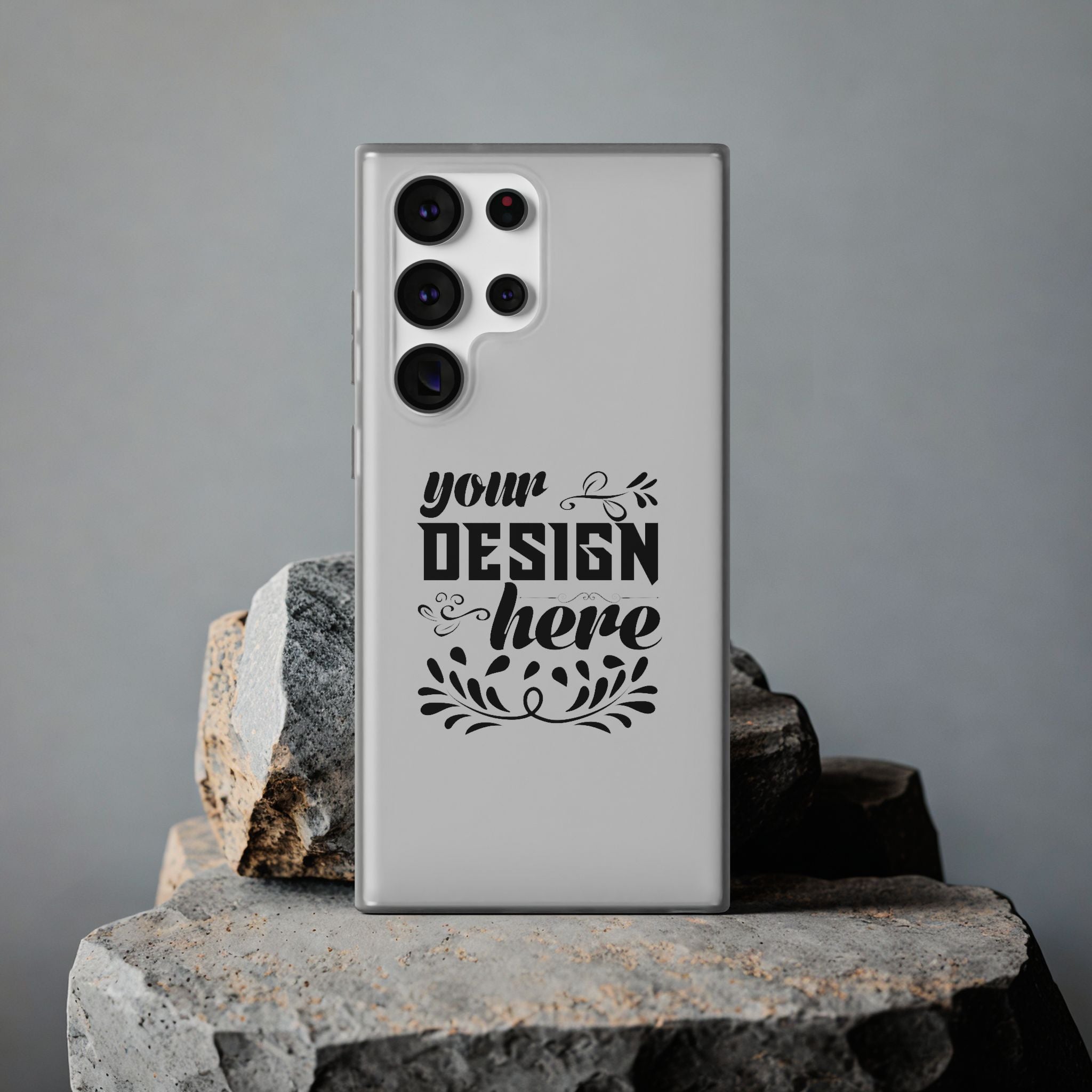 Customizable Flexi TPU Phone Case Slim Matte Protective Cover