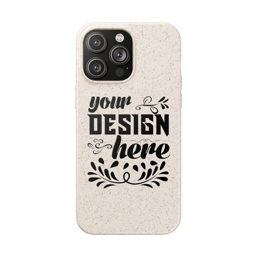 Customizable Biodegradable Phone Case Matte Finish Wireless Charging