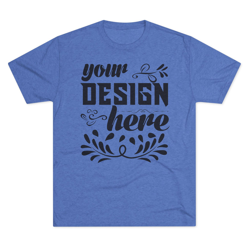 Customizable Next Level 6010 Unisex Tri-Blend Crew Neck T-Shirt