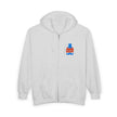 Gildan 18600 Unisex Full Zip Hoodie | Super Daddy Embroidery